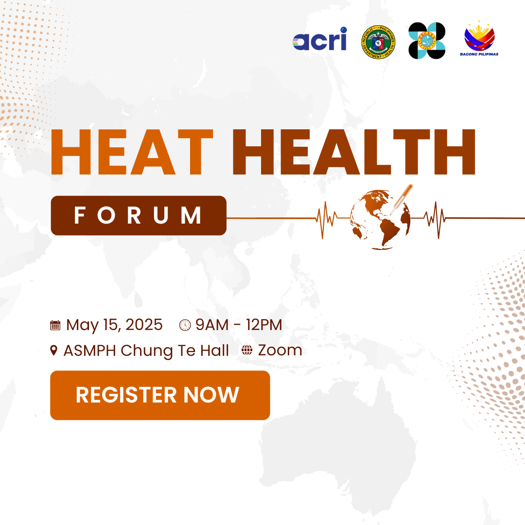  Featured image for article title Heat Health Forum 2025: Strengthening Our Response to a Warming Philippines
