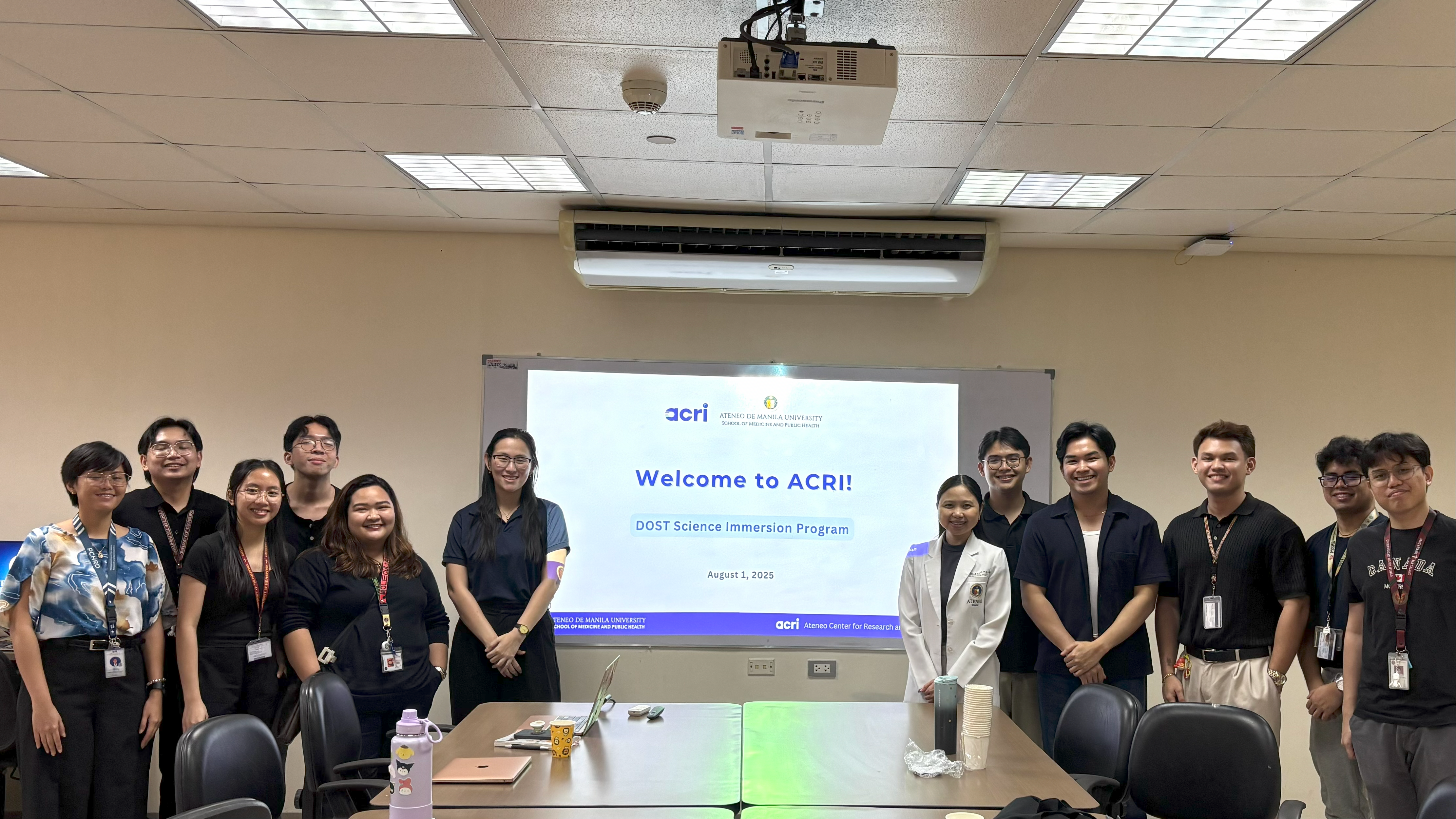 Image for UP Manila MD-PhD Scholars Visit ACRI for Science Immersion Program